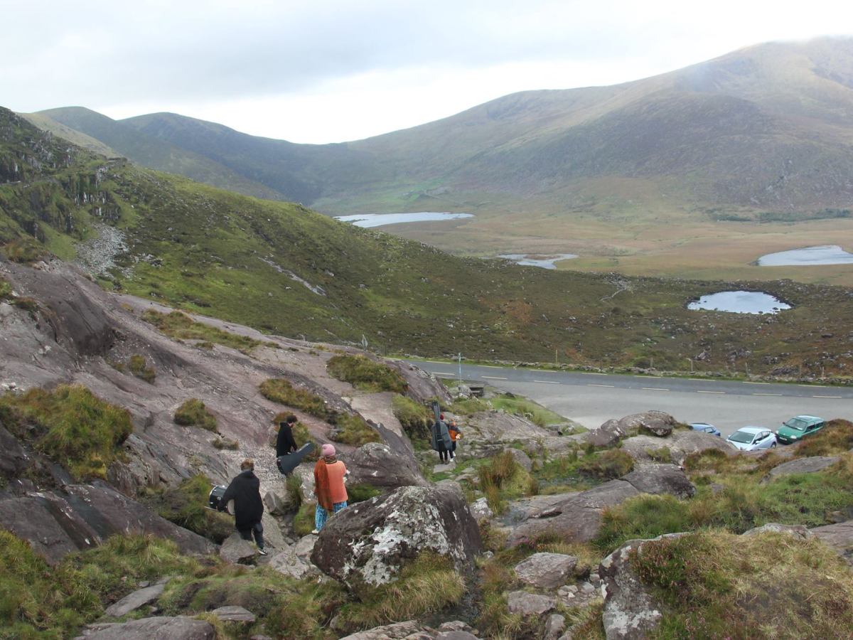 Kilkelly and Michael Brinkworth Climb An Irish Mountain (With Instruments)